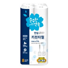 PurePromise 安心潔淨廚房紙巾 150張, 1個, 8入