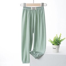 JOYMULTI 兒童冰感涼爽束口慢跑褲