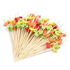 DAISHU 水果裝飾叉, 1入, 200個