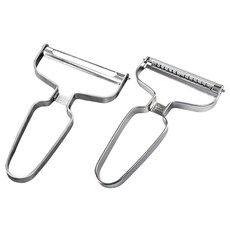 Kitchen9 全不鏽鋼高麗菜刀 + 寬版刨絲刀組, 單一顏色, 1套