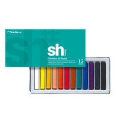 신한화구 sh 채색용 파스텔 세트, 12색, 1세트