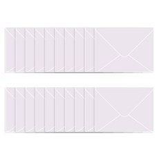 모노라이크 파스텔 컬러 미니봉투, 03 연보라, 20개