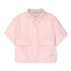 Perimitz 女童透氣大口袋襯衫式外套 P2422B355