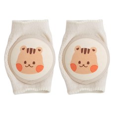 dot to dot Dot Friends 嬰兒棒棒糖護膝兩件套, 1組, 可愛的多特拉姆(象牙色)