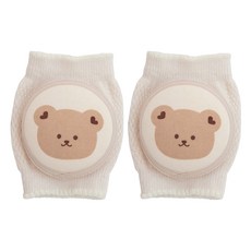 dot to dot Dot Friends 嬰兒棒棒糖護膝兩件套, 1組, 快樂網路公司(象牙色)