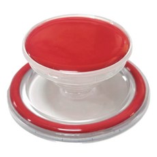 다연경 맥세이프 그립 링 스마트톡 홀더 거치대 원형, 레드(JS402), 1개