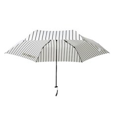 Modern House 方便攜帶的輕量3折晴雨兩用傘 110g, 1個, 象牙白