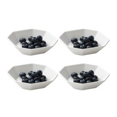 PRELUDE 簡約陶瓷盤 小, 棉花糖, 4個