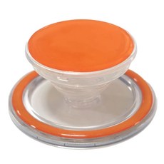 다연경 맥세이프 그립 링 스마트톡 홀더 거치대 원형, 오렌지(JS137), 1개