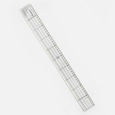 핸디스 CH 논슬립 패치워크 시접자 50cm, 혼합색상, 1개