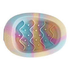 Siliking 蛋形慢食碗, 1個, 棉花糖