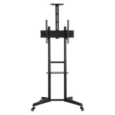 camelmount 4段高度調節移動式電視支架 黑色, 1個, SB72P