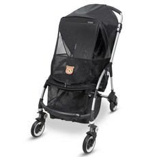 Manito 網狀Bugaboo Wappen嬰兒車專用防蚊罩, 熊