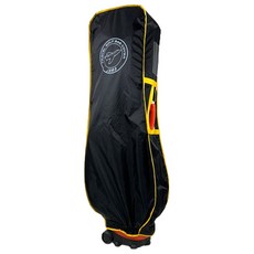 JAMA GOLF 超輕量航空高爾夫球袋航空保護套, 黑色