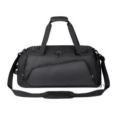 Dadaland 大容量波士頓包 旅行用健身運動包, 黑色