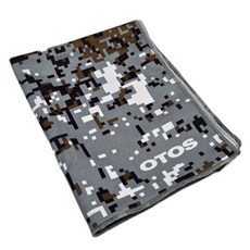 OTOS 涼感夏季防曬毛巾, 數位迷彩, 1個