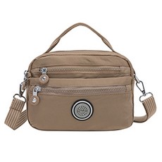 CAPACCI 運動女款休閒日常托特包與斜背包 CP-2520, 米色