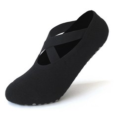 Asana 交叉緞帶瑜珈皮拉提斯襪