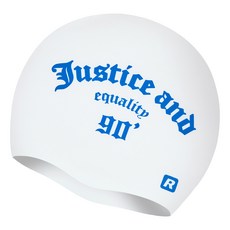 Rally 矽膠設計款泳帽 ORUC803, 1個, 白色