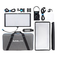 난라이트 풀컬러 스튜디오 방송 촬영 LED 조명, PavoSlim120C, 1개