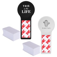 MONACO OLIVE 北歐風馬桶蓋提把2件組, 仙人掌(提把), Life(提把)