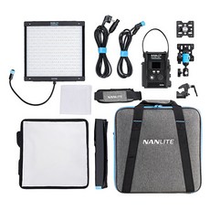NANLITE 南光 全彩攝影棚廣播拍攝LED燈, 1個, PavoSlim60C