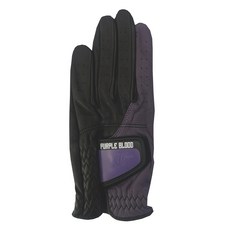 PurpleBlood 羊皮高爾夫手套 左手用, 1個, 黑色