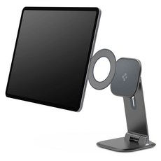 Spigen 平板電腦攜帶式磁吸支架, AMP06414, 太空灰