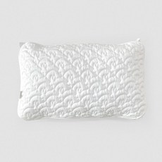 FRAMBOISE 兔子涼感鬆緊帶枕套, 白色