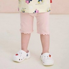 milkmile 兒童透氣涼感糖果五分羅紋內搭褲