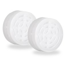 AQUADUO 旅行用蓮蓬頭磷酸鹽替換濾芯, 2個