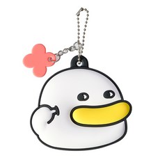 Colley 郭哲伊矽膠鏡子鑰匙圈, 1個, 戳臉颊