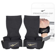 PRO-SPECS 力量拉力握力帶 健身拉力帶, 1套, 黑色