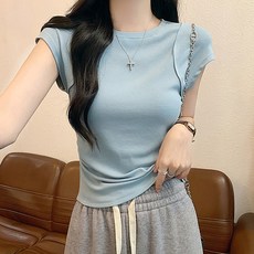 어썸풀 여성용 데이브 민소매 티셔츠 A24SMT041510