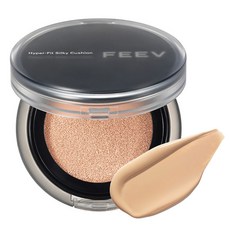 FEEV 貼合霧面絲綢氣墊粉餅 15g, 1顆, 03 Sand Fit