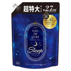 Lenor 蘭諾 日本原裝進口 EAU DE LUXE 衣物柔軟精 優質睡眠補充包, 1.01L, 1包