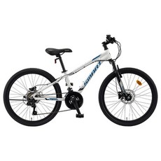 스마트자전거 24 테트라 HD 21단 MTB 자전거 미조립, 화이트, 160cm, 1개