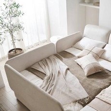 리바트 온드 침대 패브릭 사이드가드 875 방문설치, 오션리지그레이샌드