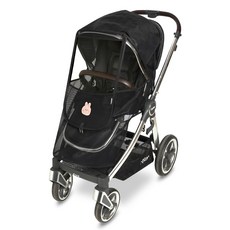 Manito 網狀 Oyster3 布章嬰兒推車專用防蟲罩, 1個, 兔子