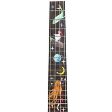Allode 吉他 烏克麗麗 指板貼紙 TYPE 06 烏克麗麗 58.4cm, 1個