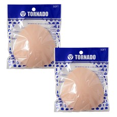 TORNADO SPORTS 柔軟矽膠裸色2件組泳裝胸墊 TSC-001