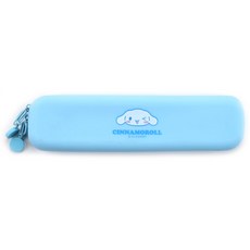 산리오캐릭터즈 실리콘 필통 시나모롤, 블루, 1개