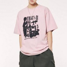 thats it 拼貼圖案透氣短袖T恤