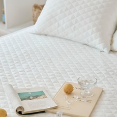 베베데코 듀라론 히말라야 냉감 홑겹패드, 화이트