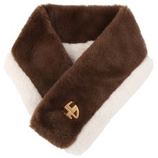 HENRY STUART 高爾夫防寒雙色圍脖, 1個, 棕色