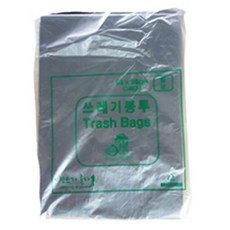 Clean Mate 黏合塑膠袋 黑色, 20個, 110L