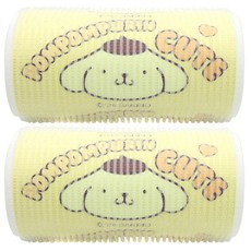 布丁狗可愛大髮捲, 2個, 黃色