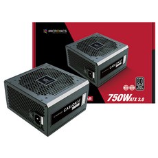 마이크로닉스 CASLON M 750W 80PLUS SILVER 모듈러 ATX 3.0, HP1-750BR-E12S