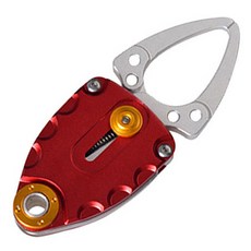 Sea Time 鋁製V型握把 烤肉夾 釣魚魚嘴夾 BL010, 1個