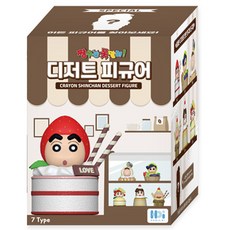 蠟筆小新 蠟筆小新 甜點公仔 隨機出貨, 16個